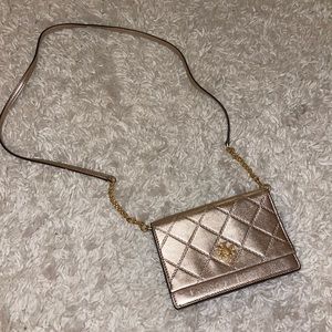 Rose Gold Tory Burch Purse